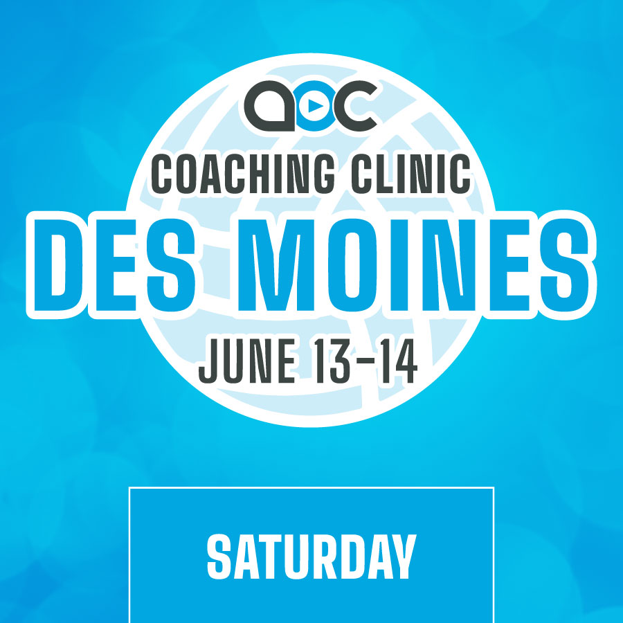 Des Moines Clinic IN-PERSON Ticket: Saturday Only